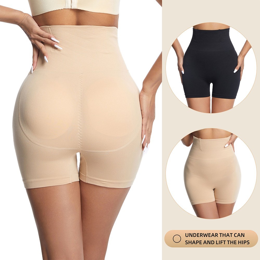 High Waist Shapewear Pants for Women with Abdomen Control-image