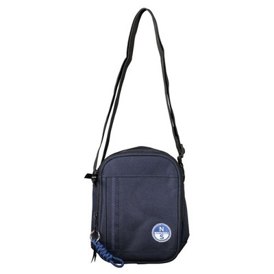 North Sails Blue Polyester Shoulder Bag 100% Authentic