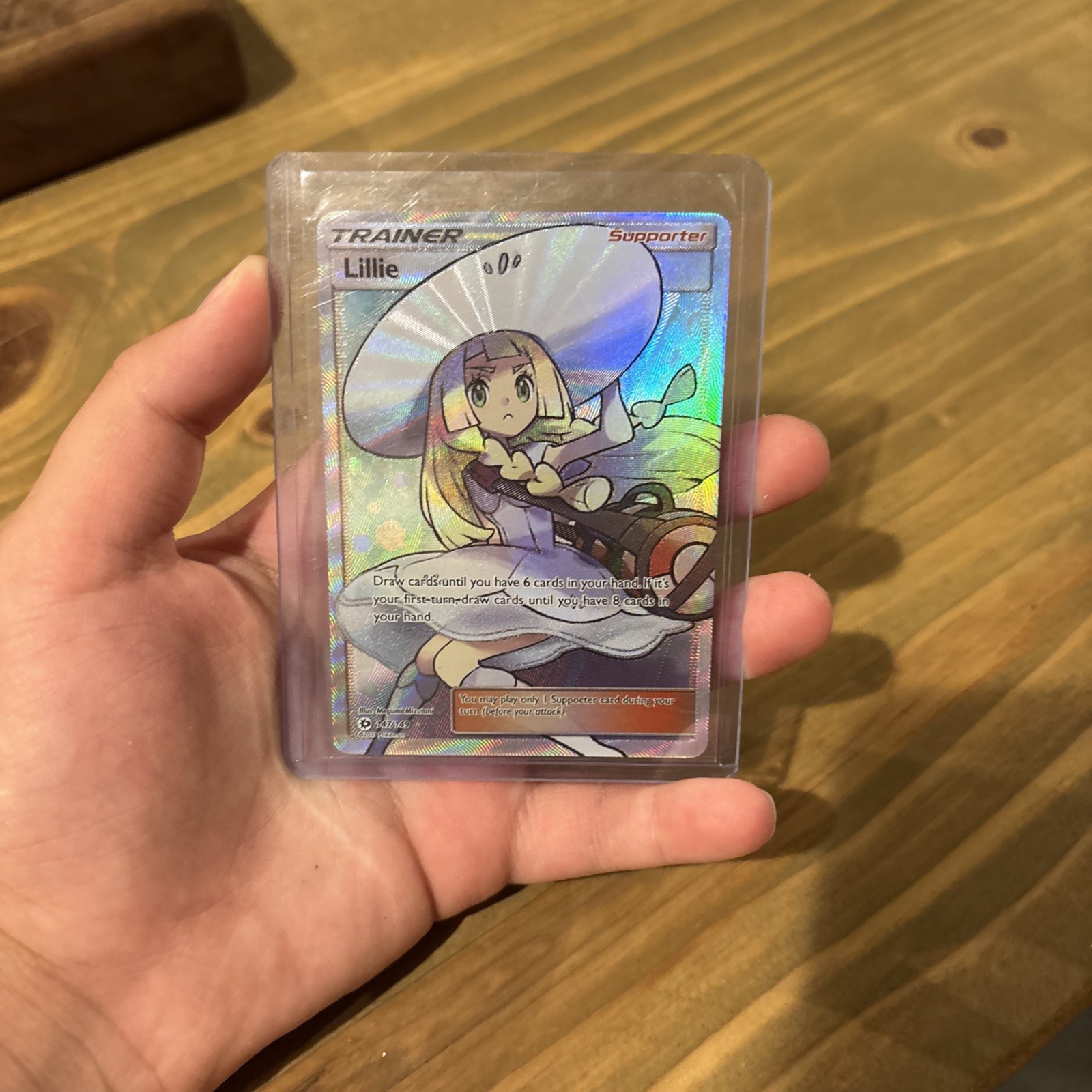 The Pokémon Company Lillie 147/149 SM Base Set Holo Ultra Rare Eng 2017