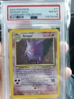 2002 Pokémon Gengar Holo Legendary Edition PSA 8