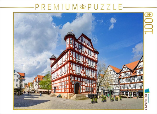 Calvendo Puzzle Melsungen City Hall | 1000 Pieces, Finished Size 25.2 × 18.9 In-image