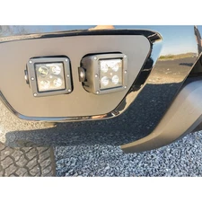 Race Sport Lighting RSBO3X3 Blacked Out Series 3X3 Led Auxiliary Light Cube Kit