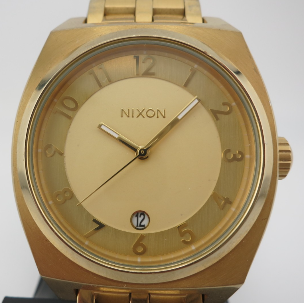 Nixon The Monopoly Gold-Tone Stainless Steel Watch - A325-502