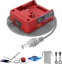 Starlink Mini 18V Battery Adapter - Compatible with Milwaukee M18 Batteries, 5Ft