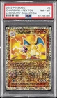 2002 POKEMON LEGENDARY COLLECTION #3 CHARIZARD-REVERSE FOIL PSA 8