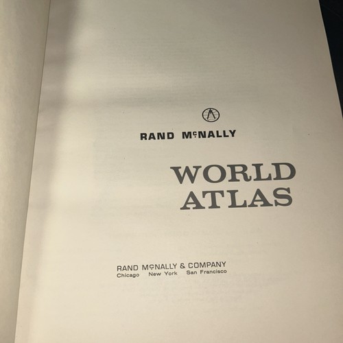 Vintage 1968 Rand McNally World Atlas Imperial Edition - Afbeelding 3 van 5