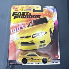 Hot Wheels Nissan Skyline BCNR33 GTR Fast and Furious DMC55-957L 1/64