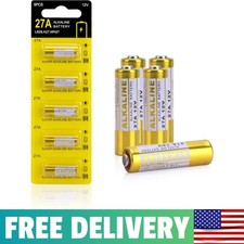 12V 27A A27 Alkaline Battery, V27A LR27A MN27 L828 12V Battery 5-Pack 