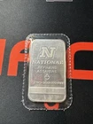Vintage 1 Troy Oz .999 Fine Silver Bar National Refiners Ounce Rare (A)