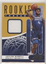 2019-20 Panini Absolute Memorabilia Rookie Threads Level 1 Jaylen Nowell ov7