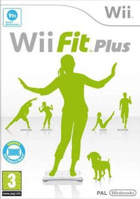 Wii Fit Plus - Wii Fitness Trainingsspiel Nintendo Balance Brettspiel