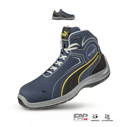 Puma Safety Touring Blue SB ✓ UVP 115,00€ Sicherheitsschuhe wie S3 BWare ✓ NEU