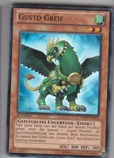 YU-GI-OH Gusto Greif Super Rare HA07-DE004