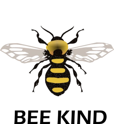 Be Kind Temporary Tattoo Waterproof Lasts 1 week Body Face art Bumble Bee