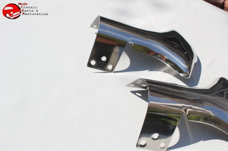 Hot Rat Rod Заказная Задняя Труба Грузовика Выхлопные Дефлекторы Наконечники Винтажный Стиль - Изображение 4 из 4