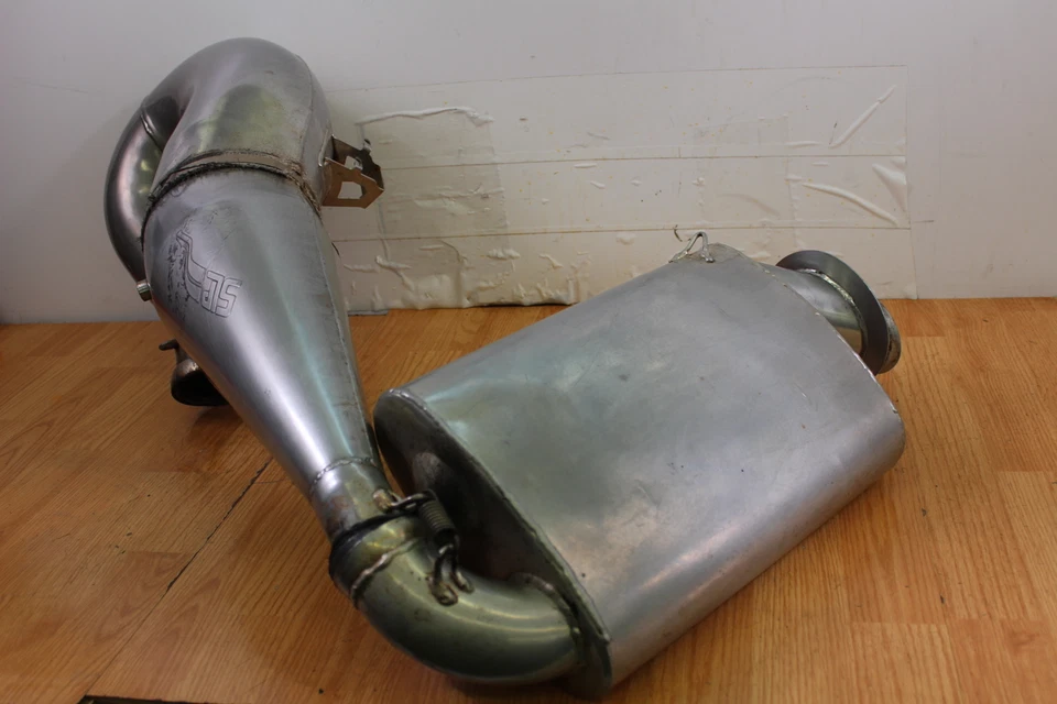 Polaris RMK 900 SLP 2006 tubo de escape afinado y silenciador/lata Foto 4 de 4