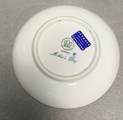 Bing & Grondahl Copenhagen Mors Dag 1991 Mothers Day Plate with