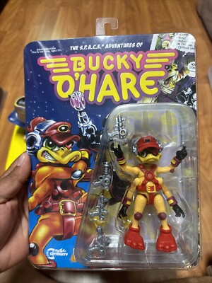 NEW SEALED BOSS DEAD EYE DUCK 4'' FIGURE THE SPACE ADVENTURES OF BUCKY OHARE