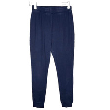 Crewcuts Pants Girls Large Blue Ribbed Joggers Sweatpants Loungewear Casual