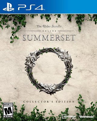 The Elder Scrolls Online: Summerset Collector's Edition (PlayStation 4, PS4)