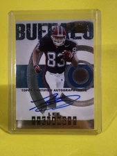 2004 Topps Finest #131 Lee Evans RC Auto Rookie Autograph /999 Card