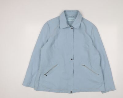 Katherine Hamnett Damenjacke blau Größe 18 Reißverschluss