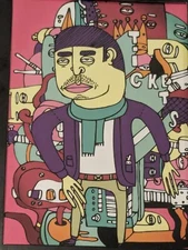 YOUNG & SICK Wall Art Print 3 OF 10 ALBUM ARTWORK Comic Abstract Trippy MAROON 5