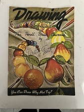 Drawing By Walter Foster DIY Pen Pencil Brush Charcoal Vintage