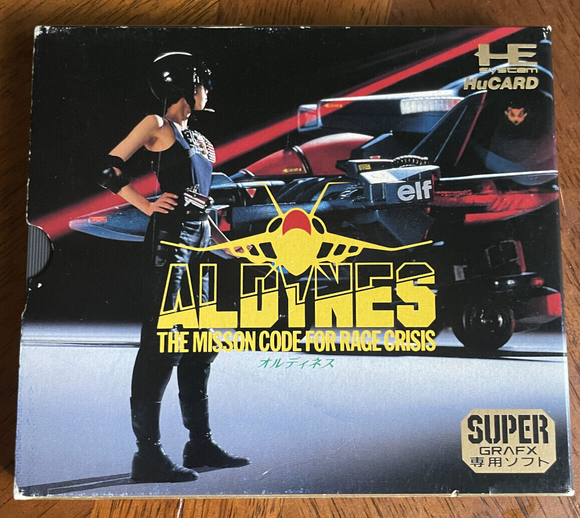 Aldynes - the mission code for rage crisis - PC Engine NEC Super