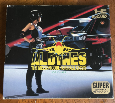Aldynes - the mission code for rage crisis - PC Engine NEC Super 