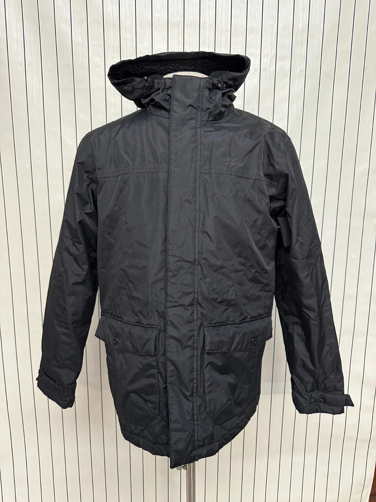 Regatta Sterlings Iii Jacket Men Black Thermo-Guard Waterproof RMP312 Size M