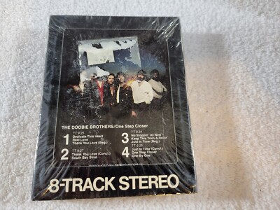 The Doobie Brothers- One Step Closer 8-track tape- Factory Sealed. Free Ship