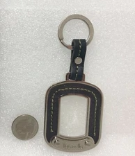 Tiganello Leather & Metal Keychain