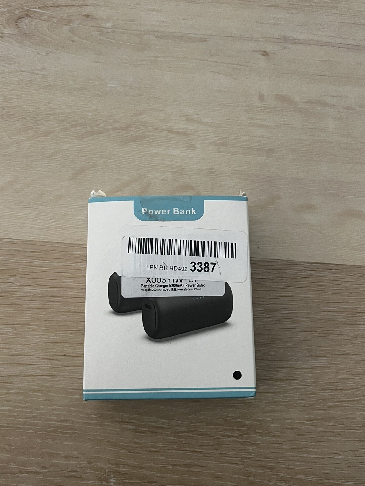 Mini Portable Charger Power Bank - 5200mAh Ultra-Compact External Battery for iPhone, Android, and More | Fast Charging, Lightweight Design | Dongguan Model HX45H6-image