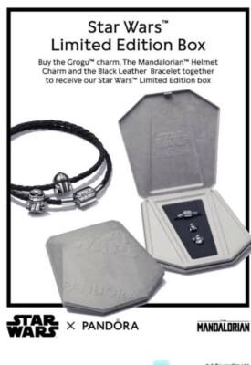 Pandora X Star Wars Limited Edition Jewellery Box The Mandalorian