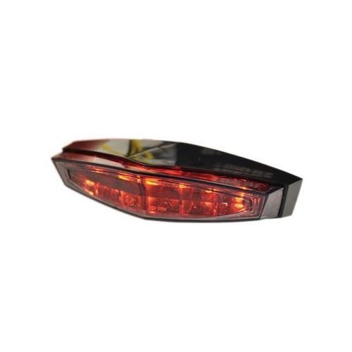 Feu arrière moto universel Tun'r fumé à 6 LED homologué CE