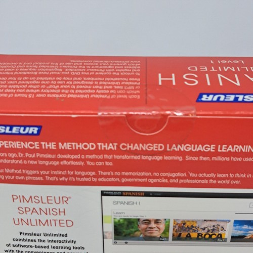 NEW Sealed Pimsleur Unlimited SPANISH Language Level 1 ***Read Description*** - Picture 7 of 15