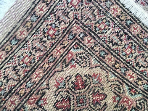 Vintage Afghan Rug Best Oushak Design Rug Hand knotted Medallion Rug 2x3 ft - Picture 11 of 11