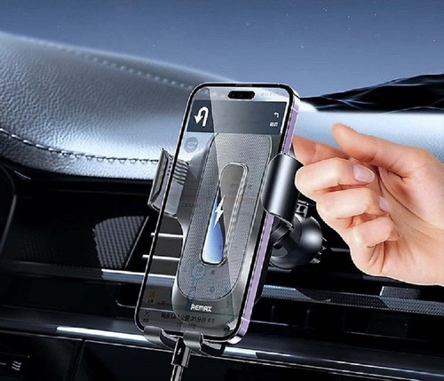 15W Qi Wireless Charger Ladegerät Automatische Auto Handy Halterung KFZ - Bild 7 von 12