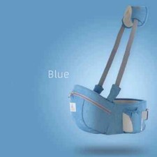 Blue 3 Ergonomic Baby Carrier Portable Infant Kid Hip Seat Waist Stool Sling