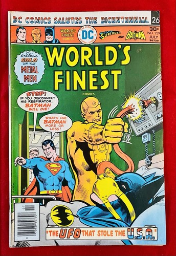 Vintage DC WORLD'S FINEST #239 Comic Book July 1976 - Picture 1 of 4
