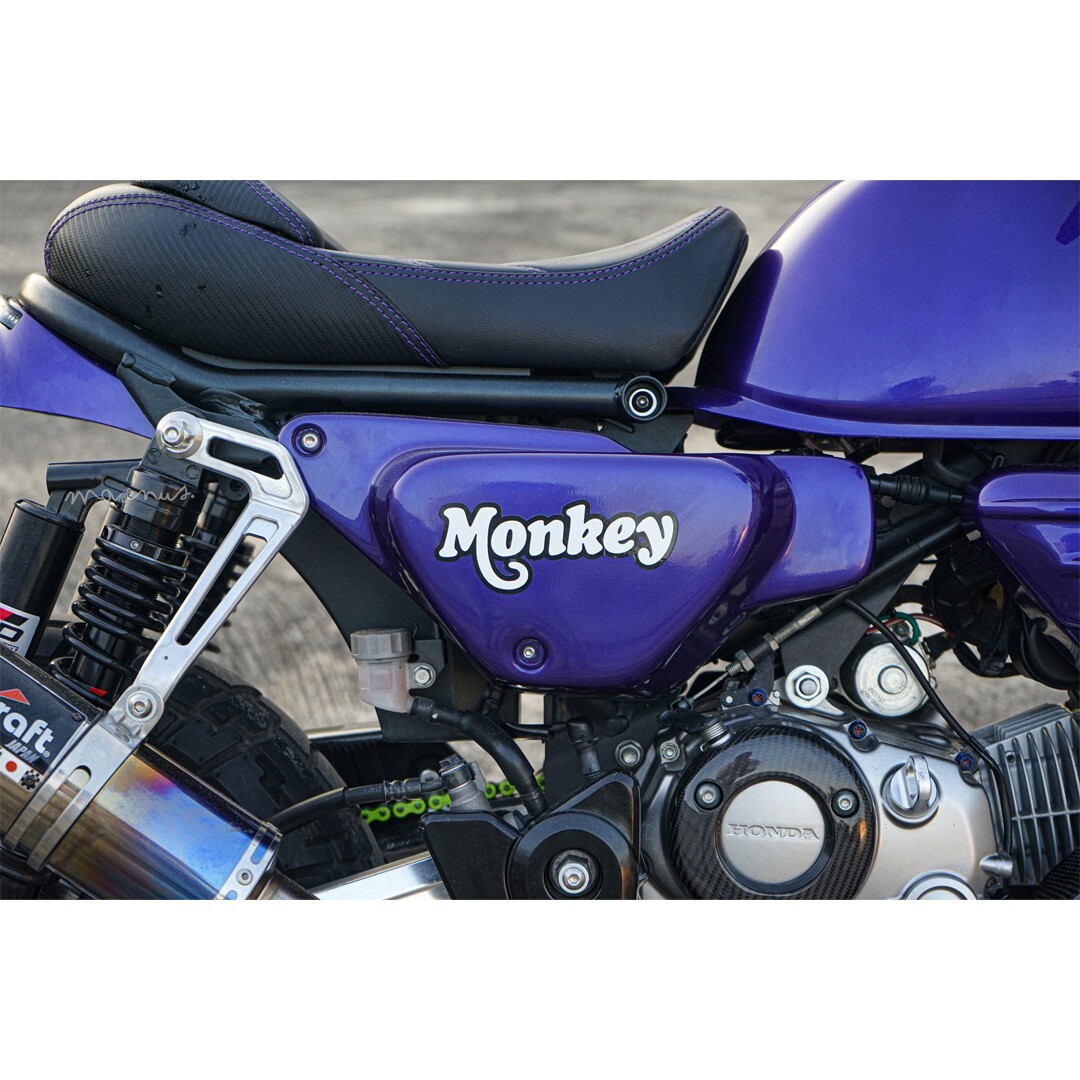 HONDA Z125 MONKEY 125 18-2024 FULL SET 6PC CUSTOM PARTS PURPLE | eBay