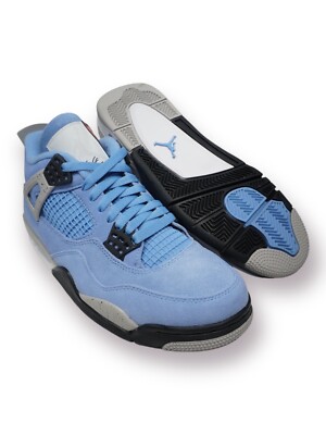 Size 7.5 - Jordan 4 Retro Mid University Blue 194501088305| eBay