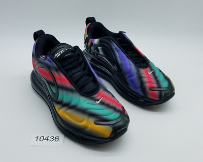 Nike Air Max 720 ''Game Changer'' (GS) Boy's Size 4.5Y Sneakers Black Neon Streaks