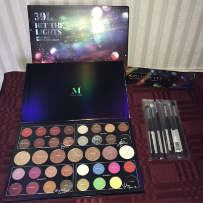MORPHE 39L Hit The Lights 2019 Face Palette & Catch My Eye 6 Piece Brush Set New