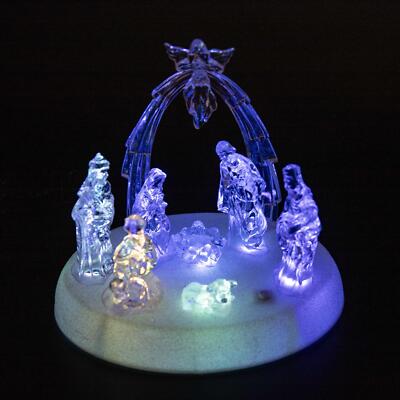 Neuheit Musical LED Beleuchtung Skulptur Weihnachten Zuhause Weihnachten Party Dekorationen