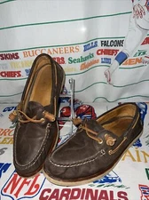 SPERRY Top-Sider GOLD CUP Boat Shoes size 11 Brown Suede Non-marking
