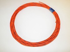 ORANGE/BLACK AUTOMOTIVE WIRE 16 GAUGE HIGH TEMP GXL 25 FEET
