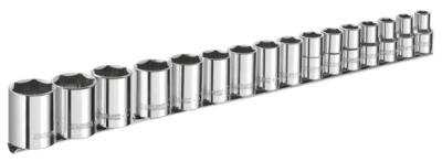 Expert by Facom E032902 16 Piece 1/2  Drive Socket Set 10   32mm on Rail