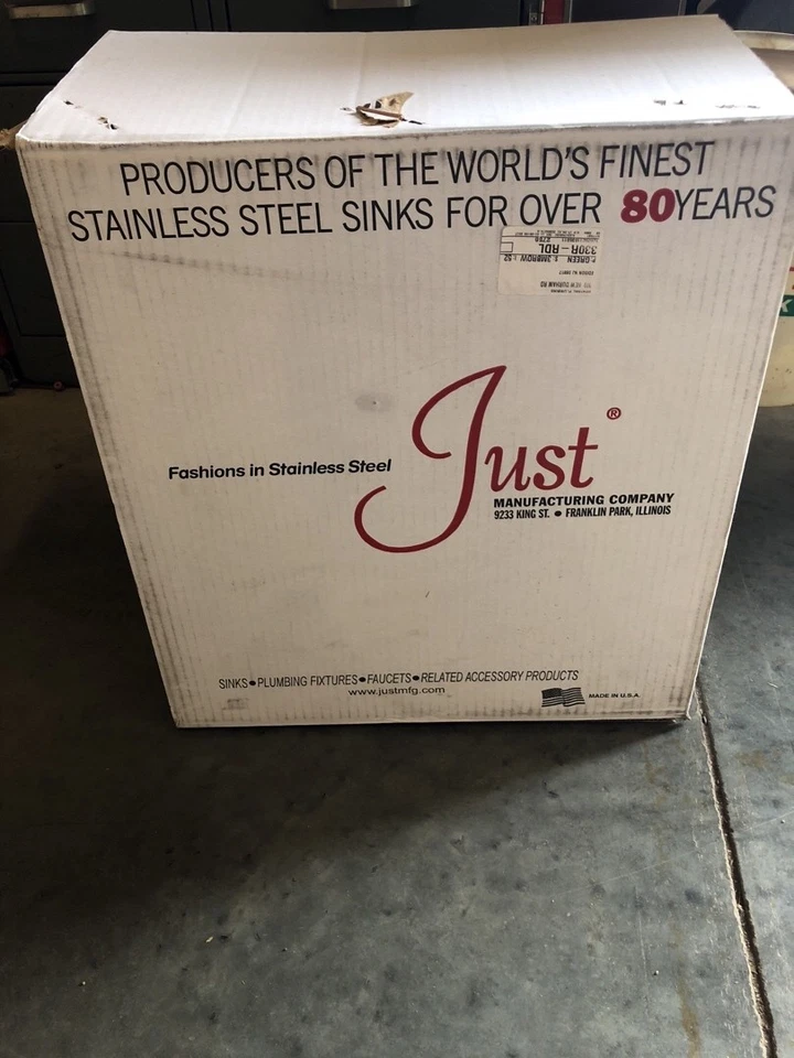 Fregadero de cocina de acero inoxidable Foto 2 de 3